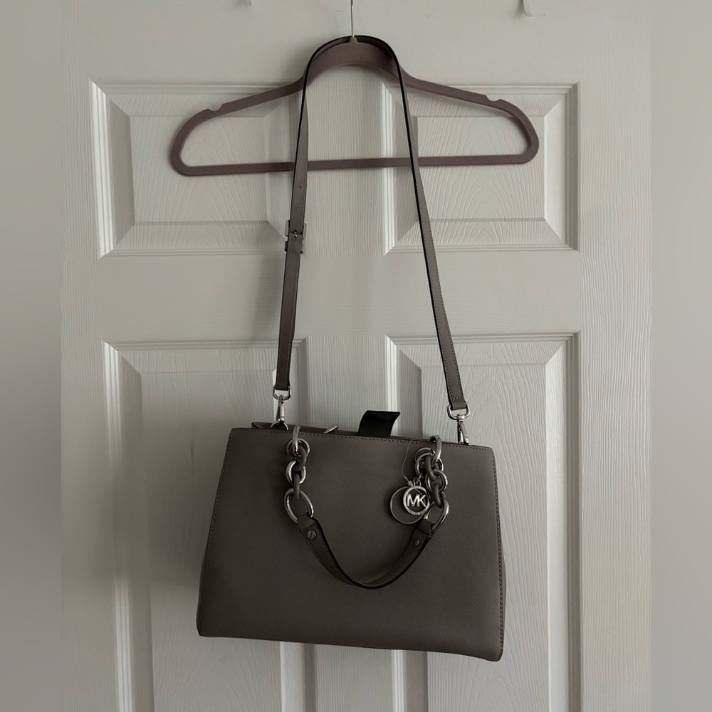 Michael Kors Taupe Shoulder Bag
